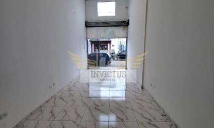 Salão Comercial para Alugar, 40m² - Centro de Santo André/SP.