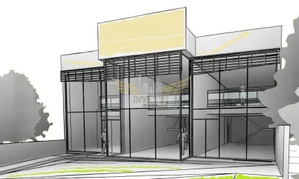 Salão Comercial para Alugar, 332m² - Vila Assunção, Santo André/SP.
