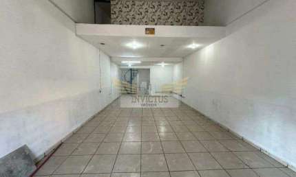 Salão Comercial para Alugar, 91m² - Centro, Santo André/SP.