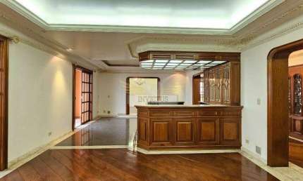 Apartamento com 4 Suítes no Condomínio Cristal Pallace para Alugar, 465m² - Vila Bastos, Santo André/SP.