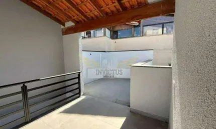 Sobrado Novo com 3 Quartos para Comprar, 138m² - Vila Eldízia, Santo André/SP.