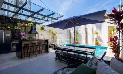 Sobrado com 3 Suítes para Comprar, 386m² - Vila Pires, Santo André/SP.