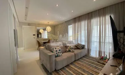Apartamento com 3 quartos no condomínio auge home resort para comprar, 106m² - centro de são bernardo do campo/sp.