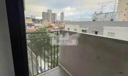 Apartamento com 2 Dormitórios no Edifício Abaeté para Comprar, 37m² - Vila Valparaíso, Santo André/SP.