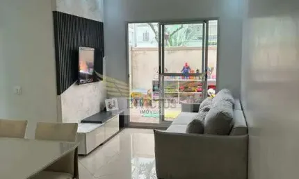 Apartamento com 3 Quartos no Condomínio Conquista para Comprar, 105m² - Vila Homero Thon, Santo André/SP.