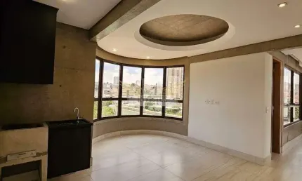 Apartamento com 3 suítes no edifício goya para comprar, 190m² - bairro jardim, santo andré/sp.
