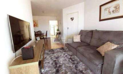 Apartamento com 3 Quartos para Comprar no Edifício Bela Vista, 90m² - Jardim Bela Vista, Santo André/SP.