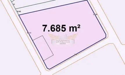 Terreno Comercial/Industrial de Esquina para Alugar, 7.685m² - Campestre, Santo André/SP.
