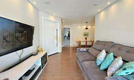 Apartamento com 3 Quartos no Condomínio Bela Vista para Comprar, 90m² - Jardim Bela Vista, Santo André/SP.