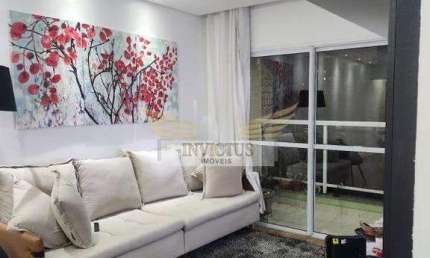 Apartamento com 3 Quartos no Residencial Portinari para Alugar Mobiliado , 106m² - Vila Guiomar, Santo André/SP.