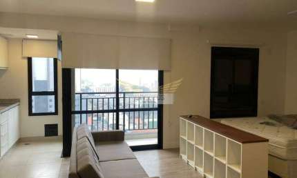 Apartamento Mobiliado com 1 Quarto no Condomínio TouchStudio para Comprar, 45m² - Bairro Campestre, Santo André/SP.