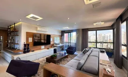 Apartamento com 3 Suítes no Edifício Goya para Comprar, 190m² - Bairro Jardim, Santo André/SP.