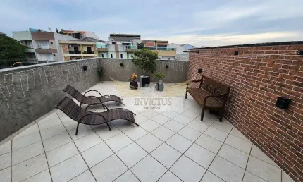 Cobertura sem condomínio com 2 quartos para comprar, 134m² - vila curuçá, santo andré/sp.