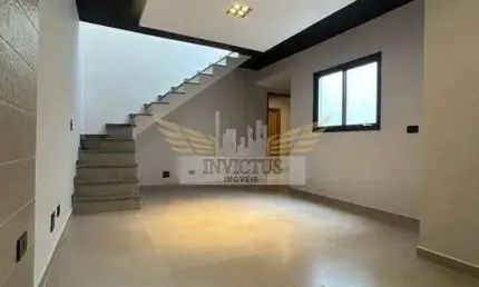 Cobertura sem condomínio com 2 quartos e elevador para comprar, 87m² - vila são floresta, santo andré/sp.