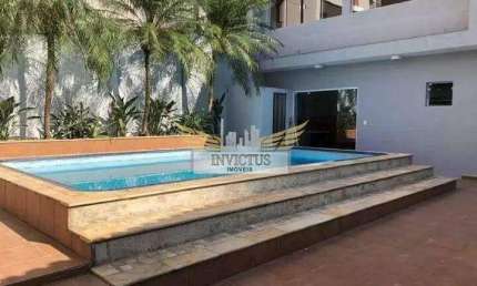 Sobrado com 3 Quartos e Piscina para Alugar, 426m² - Vila Valparaíso, Santo André/SP.