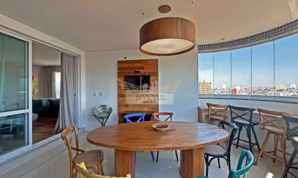 Apartamento com 4 Suítes no Residencial Kalon para Comprar, 380m²- Bairro Jardim, Santo André/SP.