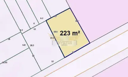Terreno Residencial/Comercial para Comprar, 223m² - Bairro Jardim, Santo André/SP.