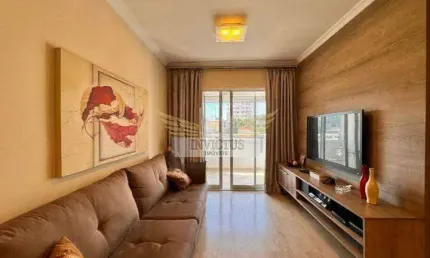 Apartamento com 3 quartos para comprar, 88m², vila bastos - santo andré/sp.
