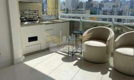 Apartamento com 3 Suítes no Condomínio Paris para Comprar, 128m² - Centro de Santo André/SP.