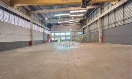 Galpão industrial/logístico zup1 para comprar, 1.116m² - utinga, santo andré/sp.