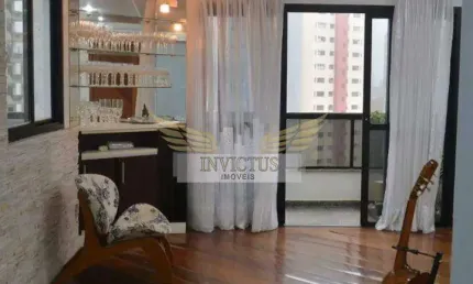 Apartamento com 3 Suíte no Condomínio Mont Blanc para Alugar, 150m² - Vila Bastos, Santo André/SP.