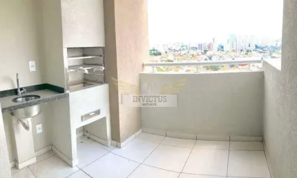 Apartamento com 2 quartos no residencial provence para comprar, 48m² - vila scarpelli, santo andré/sp.