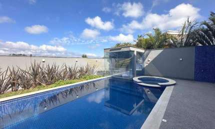 Sobrado Mobiliado com 4 Suítes no Condomínio Swiss Park para Comprar, 418m² - Parque Terra Nova II, São Bernardo do Campo/SP.