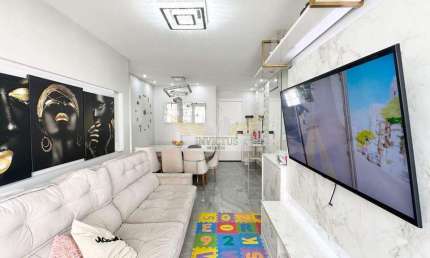 Apartamento com 3 Quartos no Condomínio Cidade Viva para Comprar, 70m² - Bairro Jardim, Santo André/SP.