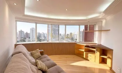 Apartamento Mobiliado com 2 Quartos no Edifício Rodin para Alugar, 77m² - Jardim Bela Vista, Santo André/SP.