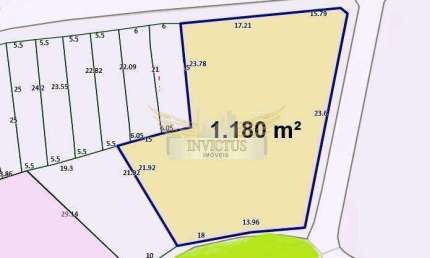 Terreno de Esquina para Comprar, 1180m² - Vila Palmares, Santo André/SP.