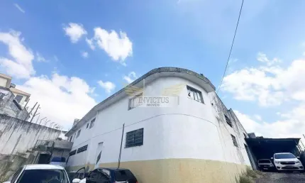 Galpão construído em terreno de esquina para comprar, 1200m² - vila palmares, santo andré/sp.