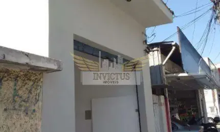 Salão Comercial/Casa Residencial para Comprar, 123m² - Vila Alzira, Santo André/SP.