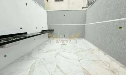 Sobrado com 3 Quartos para Comprar, 126m² - Jardim Utinga, Santo André/SP.