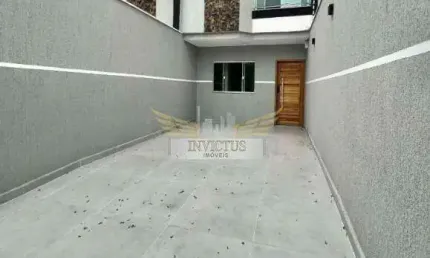 Sobrado de Alto Padrão com 3 Suítes para Comprar, 140m² - Vila Camilópolis, Santo André/SP.