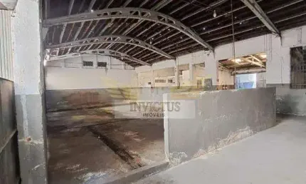 Galpão comercial para alugar, 520m² - campestre, santo andré/sp.