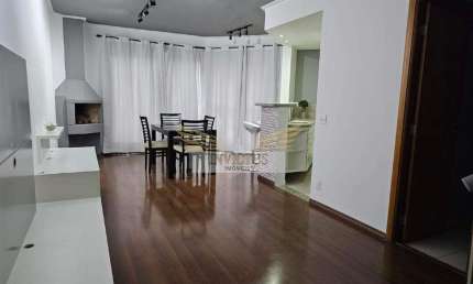 Apartamento Duplex Semi Mobiliado no Condomínio Elihom para Comprar, 104m² - Bairro Jardim, Santo André/SP.
