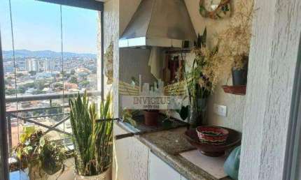 Apartamento Mobiliado com 3 Quartos no Condomínio Residencial Acácia para Comprar, 82m² - Vila Assunção, Santo André/SP.