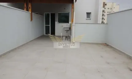 Cobertura Nova sem Condomínio com 2 Quartos para Comprar, 100m² - Vila Camilópolis, Santo André/SP.