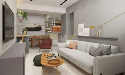 Apartamento Novo no Condomínio Casa Barcelona com 2 Quartos para Comprar, 69m² - Bairro Barcelona, São Caetano do Sul/SP.