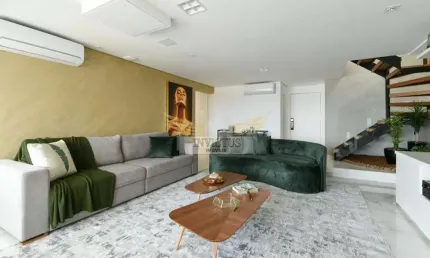 Cobertura com 3 Suítes Mobiliada no Condomínio Speciale para Comprar, 264m² - Bairro Osvaldo Cruz, São Caetano do Sul/SP.