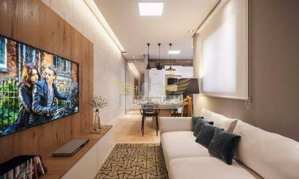 Apartamento com 2 Quartos no Residencial Talín para Comprar, 46m² - Vila Eldizia, Santo André/SP.