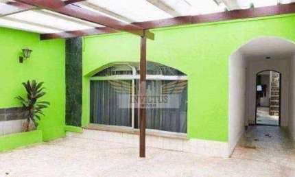 Sobrado com 3 Quartos para Comprar, 212m² - Campestre, Santo André/SP.