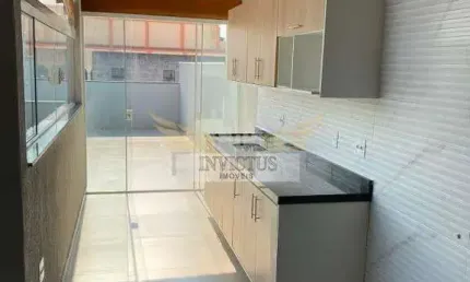 Cobertura sem Condomínio com Elevador e 2 Dormitórios à Venda, 100m² - Vila Camilópolis, Santo André/SP.