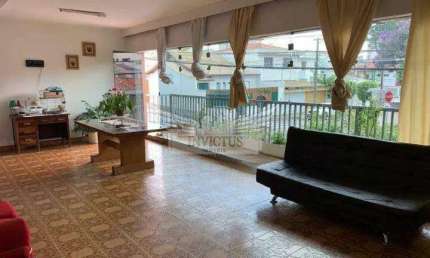 Sobrado com 4 Dormitórios para Comprar, 512m² - Jardim Bela Vista, Santo André/SP.