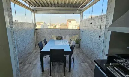 Cobertura sem Condomínio com 2 Quartos para Comprar, 110m² - Vila Metalúrgica, Santo André/SP.