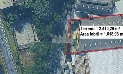 Galpão Comercial/Industrial para Comprar, 2.400m² - Vila Natália, São Paulo/SP.