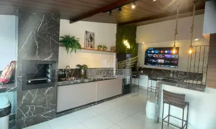 Sobrado Moderno com 2 Quartos para Comprar, 100m² - Vila Alzira, Santo André/SP.