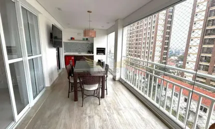 Apartamento com 3 suítes no condomínio helbor encanto bela vista para comprar, 180m² - jardim bela vista, santo andré/sp.