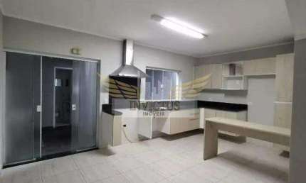 Sobrado com 2 Quartos para Alugar, 129m² - Vila Homero Thon, Santo André/SP.