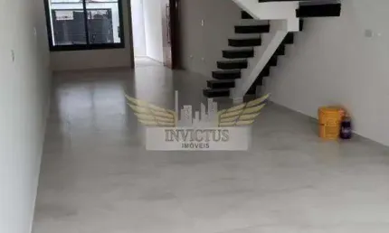 Sobrado Novo com 3 Suítes para Comprar, 145m² - Vila Metalúrgica, Santo André/SP.